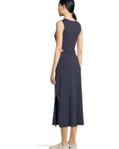 Women Beyond Yoga Around The World Front Twist Dress