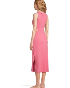 Women Beyond Yoga Around The World Front Twist Dress