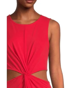 Women Beyond Yoga Around The World Front Twist Dress