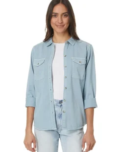 Toad&Co Arroyo Twill Long Sleeve Shirt Skyway Discount