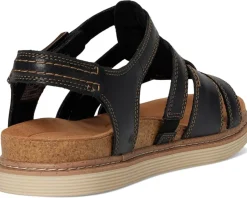 Clarks Arwell Sun Black Leather