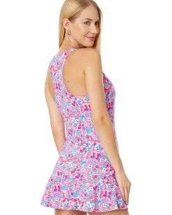 Women Lilly Pulitzer Asana Bra Tank UPF 50+