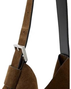 Women AllSaints Asha Suede Shoulder