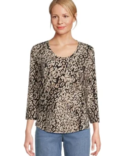 Women Tommy Bahama Ashby Isles Spotted Sea Tee