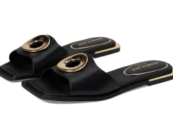 Kenneth Cole New York Asher Black Leather Clearance