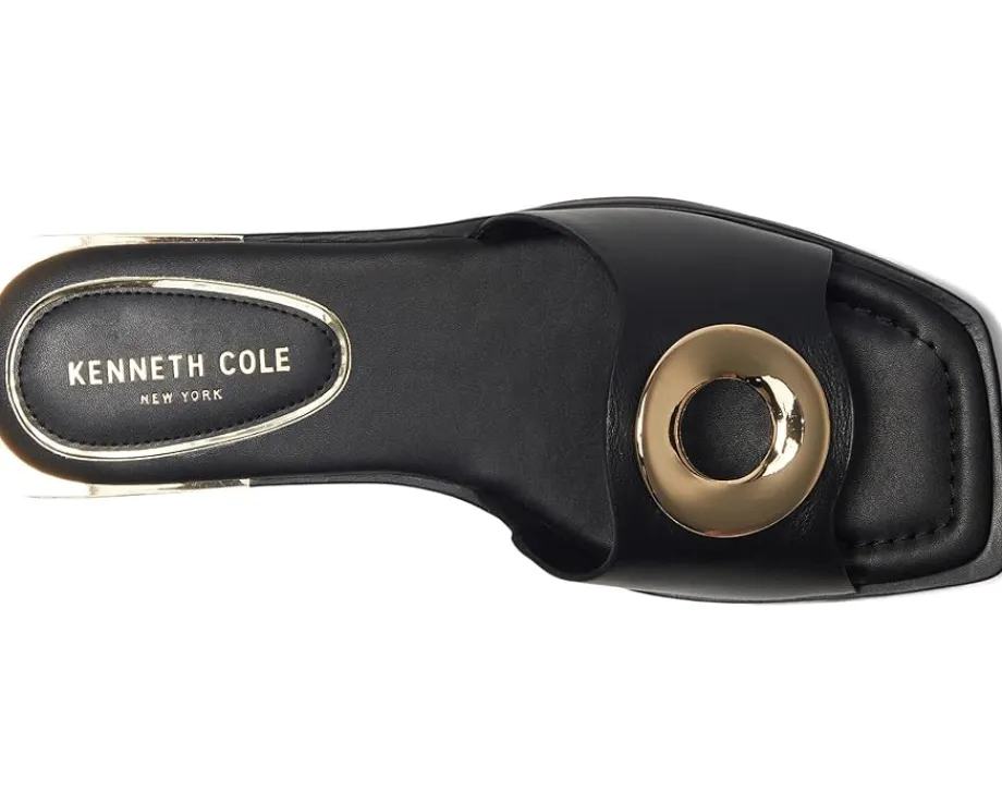 Kenneth Cole New York Asher Black Leather Clearance