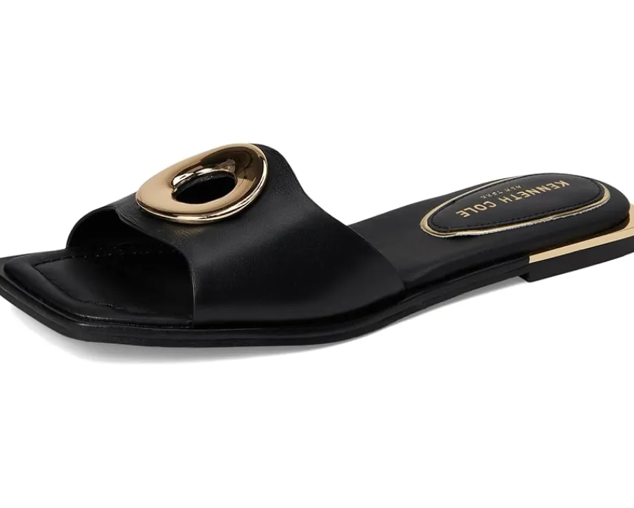 Kenneth Cole New York Asher Black Leather Clearance