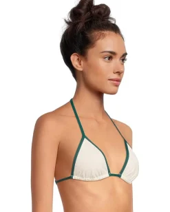 L*Space Aspen Top Cream/Deep Teal Outlet