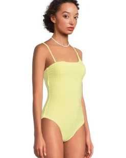 Beach Riot Athena One-Piece Citrine Crush Outlet
