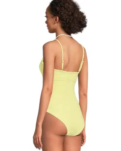Beach Riot Athena One-Piece Citrine Crush Outlet