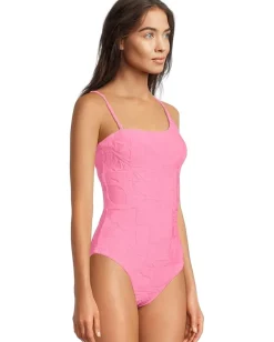 Beach Riot Athena One-Piece Strawberry Stand Terry Discount