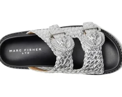 Marc Fisher LTD Auggie Silver Leather