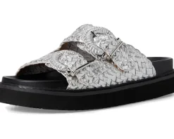 Marc Fisher LTD Auggie Silver Leather