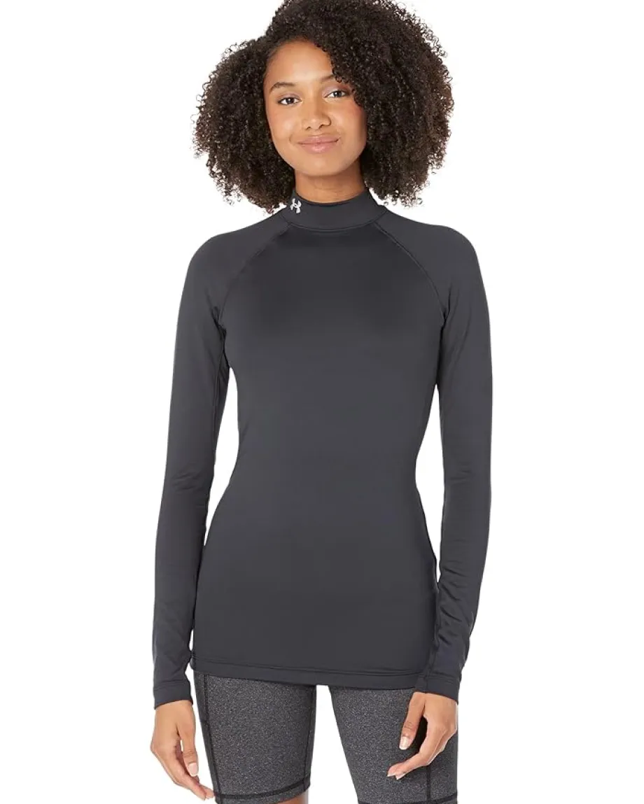 Women Under Armour Authentics Mock Neck T-Shirt