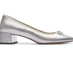 COACH Ava Ballet Pumps Silver Online