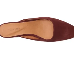 Free People Avenue Heels Port Royale Suede New