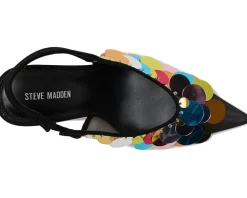 Steve Madden Avid Black Mesh Outlet