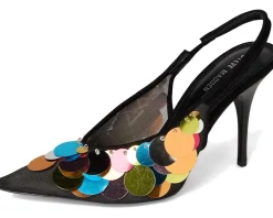 Steve Madden Avid Black Mesh Outlet