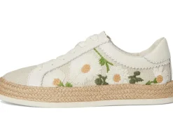 Dolce Vita Azalia White Floral Raffia Sale