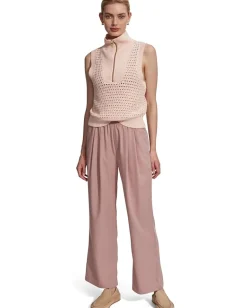 Varley Bains 1/2 Zip Tank Silver Peony Sale