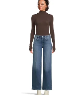 Commando Ballet Body Turtleneck Bodysuit With Thumbholes Espresso Discount