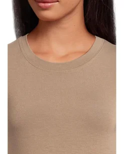 Splendid Bamboo Long Sleeve Tee Cedar Brown Outlet