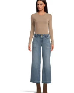 Splendid Bamboo Long Sleeve Tee Cedar Brown Outlet