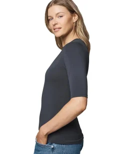 Splendid Bamboo Quarter Sleeve Tee Lead Discount
