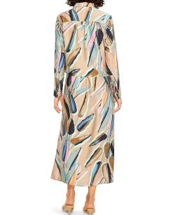 NIC+ZOE Banana Leaves Top Aqua Multi