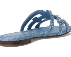 Sam Edelman Bay Jewel Light Denim Blue Jewel Clearance