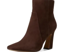 Vince Camuto Bayla High Heel Ankle Bootie Brownie Sale