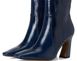 Vince Camuto Bayla High Heel Ankle Bootie Deep Navy Clearance