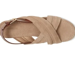 Free People Beach Party Platform Fawn Suede Discount