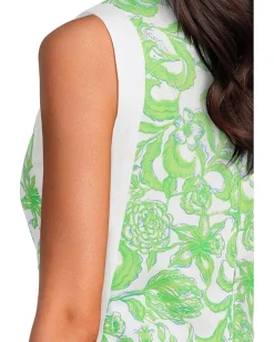 Lilly Pulitzer Beckler Stretch Shift Resort White Daffodil Hill Outlet
