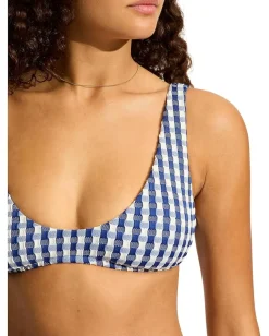 Seafolly Bella Multi Fit Longline Top Ultramarin New