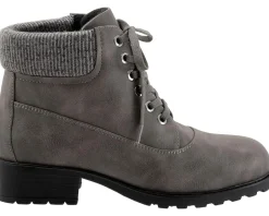 Trotters Bellamy Dark Grey Clearance