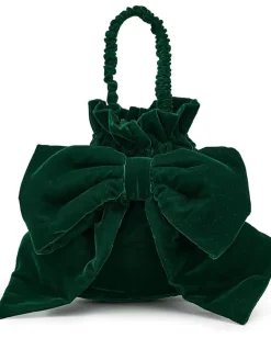 Women Free People Belle Velvet Bow Bag