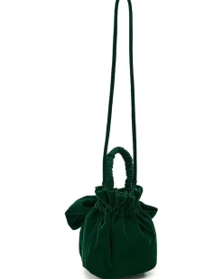 Women Free People Belle Velvet Bow Bag