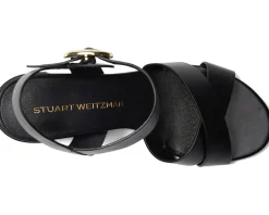 Stuart Weitzman Benni Block 75 Black Outlet