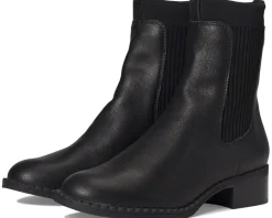 Gentle Souls by Kenneth Cole Bernadette Black Leather Clearance