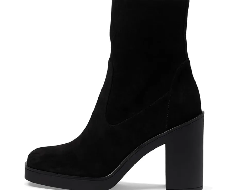 Women Stuart Weitzman Bethenny 80 Zip Bootie