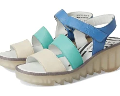 FLY LONDON BEXY575FLY Offwhite/Mint/Blue