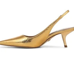 Sam Edelman Bianka Sling Medallion Gold New