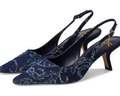 Sam Edelman Bianka Sling Hudson Navy Outlet