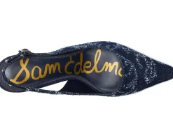 Sam Edelman Bianka Sling Hudson Navy Outlet