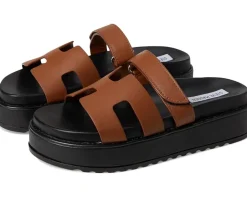 Steve Madden Bigmayven Cognac Leather New