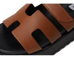 Steve Madden Bigmayven Cognac Leather New