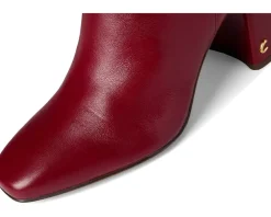Circus NY by Sam Edelman Billie Dark Cherry Leather Wide Calf Discount