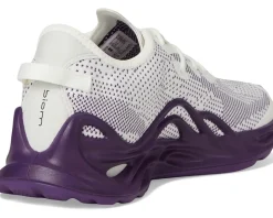 ECCO Sport Biom Infinite Textile Knit Fashion Sneaker Bright White/Imperial Purple New