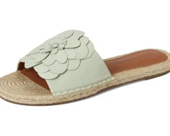 Lucky Brand Biricha Floral Flat Sandals Peppermint Online